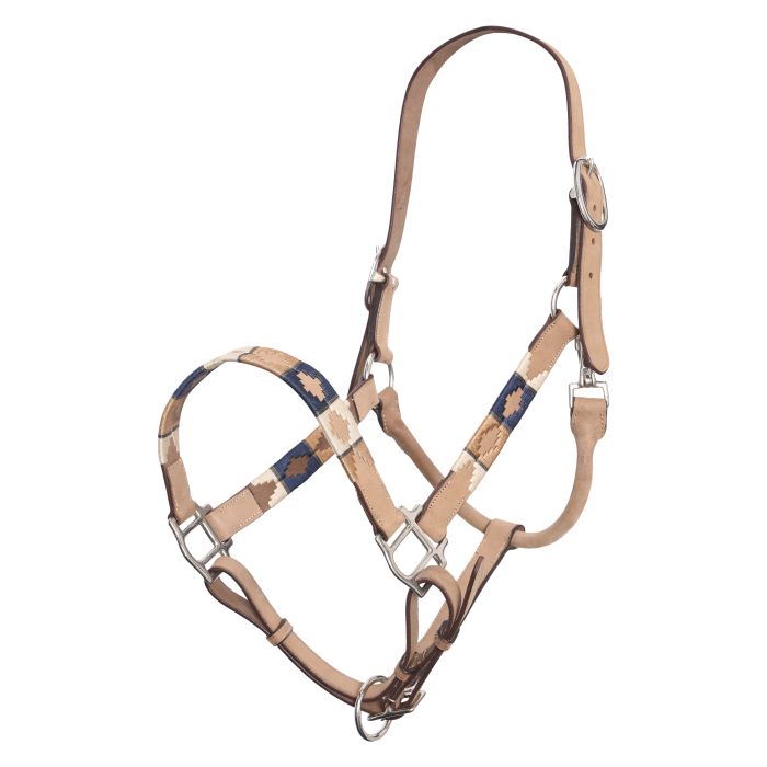 Leather headcollar HVPCamila - 1017 - Natural