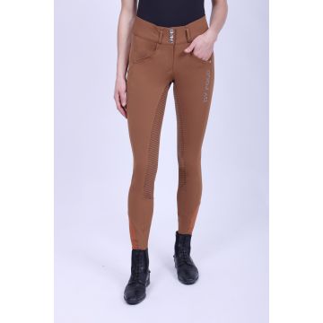 Rijbroek HVPNadine FullGrip -  Copper brown