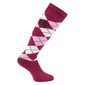 Sokken HVP-Argyle -  Roja-Pink-Navy