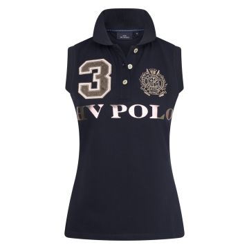Poloshirt mouwloos Favouritas Luxury -  Navy