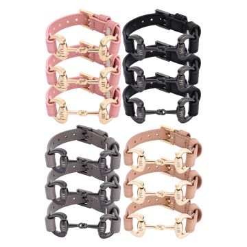 Armband groot bit HVP-Kate, set van 12 st -  Black-Multi