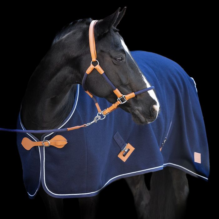 Wool Blanket HVPScottie - 5001 - Navy