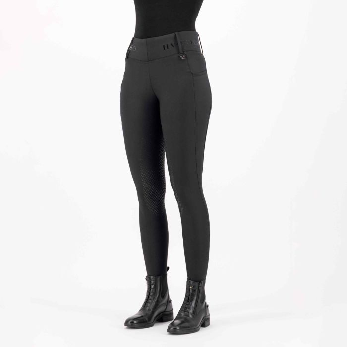 KIDS Riding tights HVPFavourite FullGrip - 9000 - Black