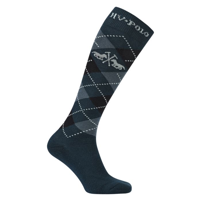 Socks HVPArgyle - 6130 - Duck green