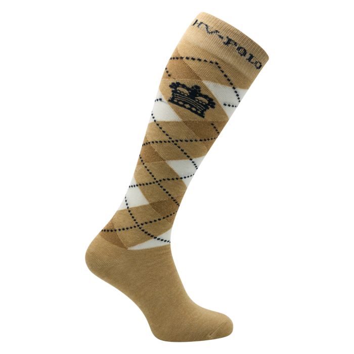 Socks HVPArgyle - 1025 - Sand melange