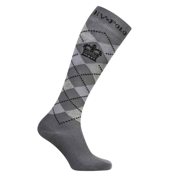 Socks HVPArgyle - 7522 - Grey-Light Grey