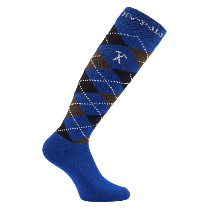 Socks HVPArgyle - 5511 - Blue-White