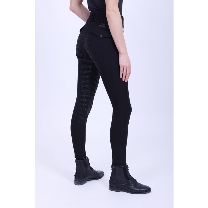 Riding breeches HVPNadine FullGrip - 9000 - Black