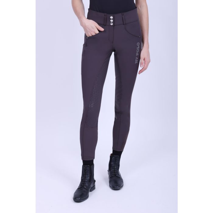 Riding breeches HVPNadine FullGrip - 8026 - Mocca