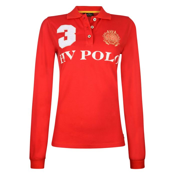 Polo shirt Favouritas EQ long sleeve - 3024 - Flame