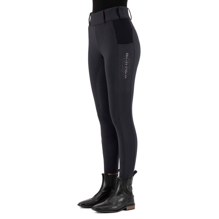 Riding tights HVPEvi FullGrip - 9000 - Black