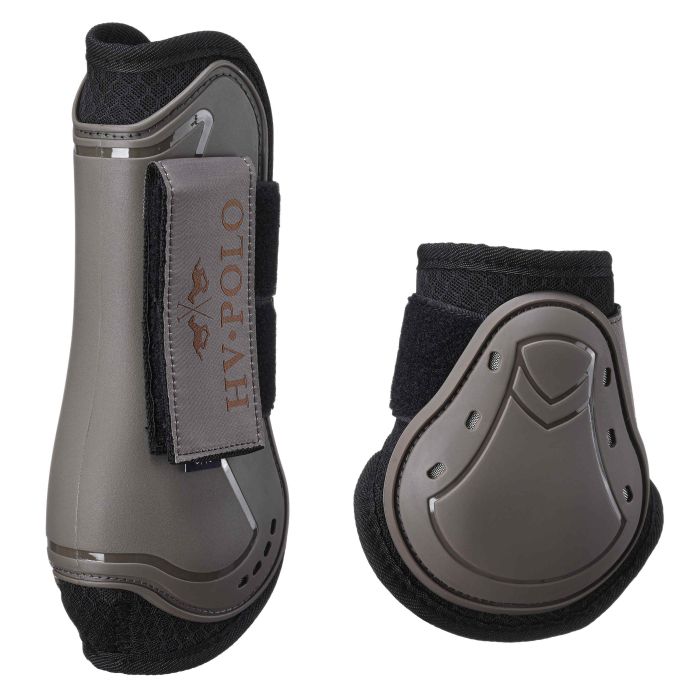 Tendon and fetlock bootset HVPClassic - 7038 - Stone Tendon and fetlock bootset HVPClassic - 7038 - Stone