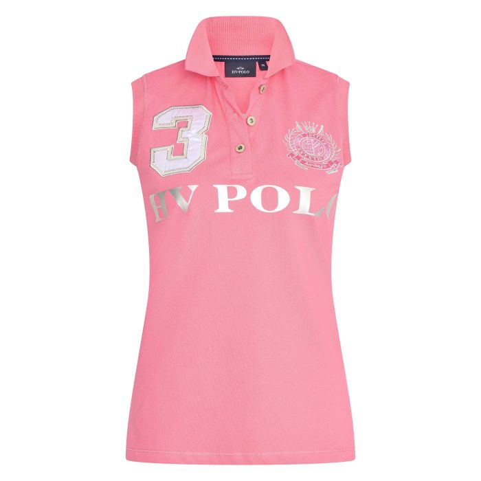 Polo shirt Favouritas sleeveless - 4064 - Power pink Polo shirt Favouritas sleeveless - 4064 - Power pink