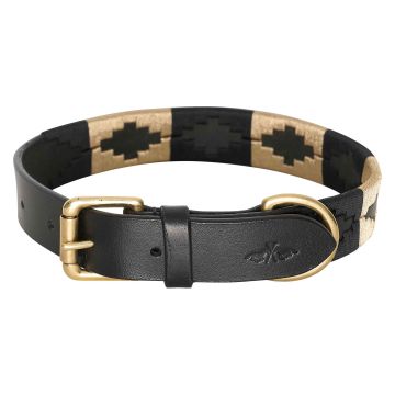 Hondenhalsband HVP-Chaya -  Black-Gold