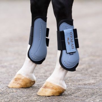 Peesbeschermers en strijklappen HVP-Classic -  Dark mist blue