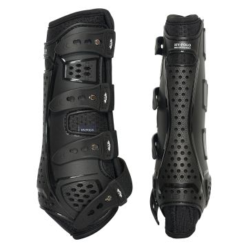 Dressuur peesbeschermers HVP-Pro Movement achterbenen -  Black