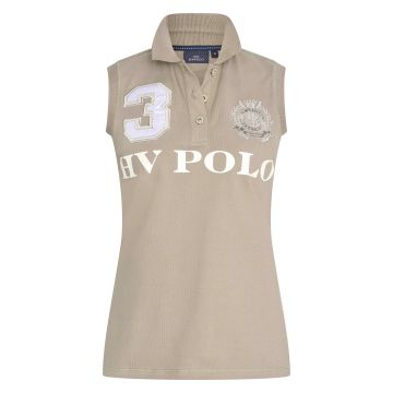 Polo shirt Favouritas mouwloos -  Oil green
