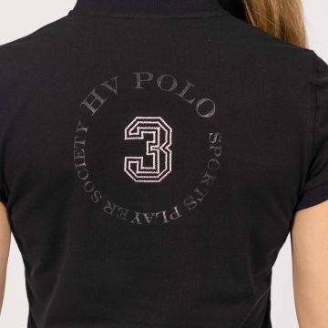 Poloshirt Favouritas Luxury -  Black-Rose