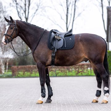 Zadeldekje HVP-Essential dressuur -  Black