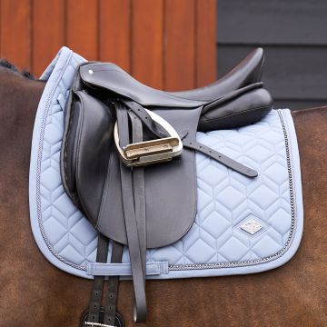 Zadeldekje HVP-Classic dressuur -  Dark mist blue