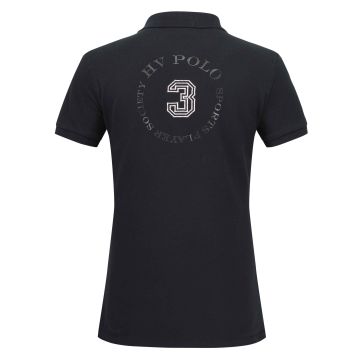 Poloshirt Favouritas Luxury -  Black-Rose