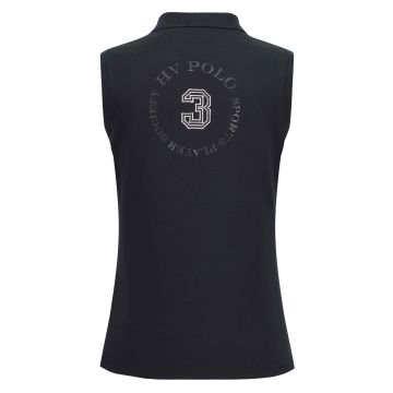 Poloshirt mouwloos Favouritas Luxury -  Black-Rose