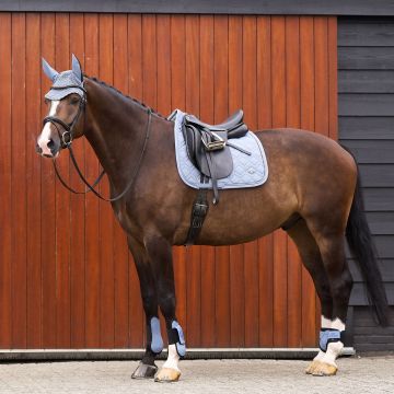 Zadeldekje HVP-Classic dressuur -  Dark mist blue