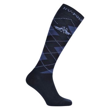 Sokken HVP-Argyle -  Navy-Multi