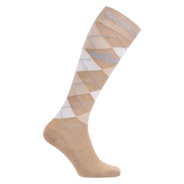 Sokken HVP-Argyle -  Cashmere